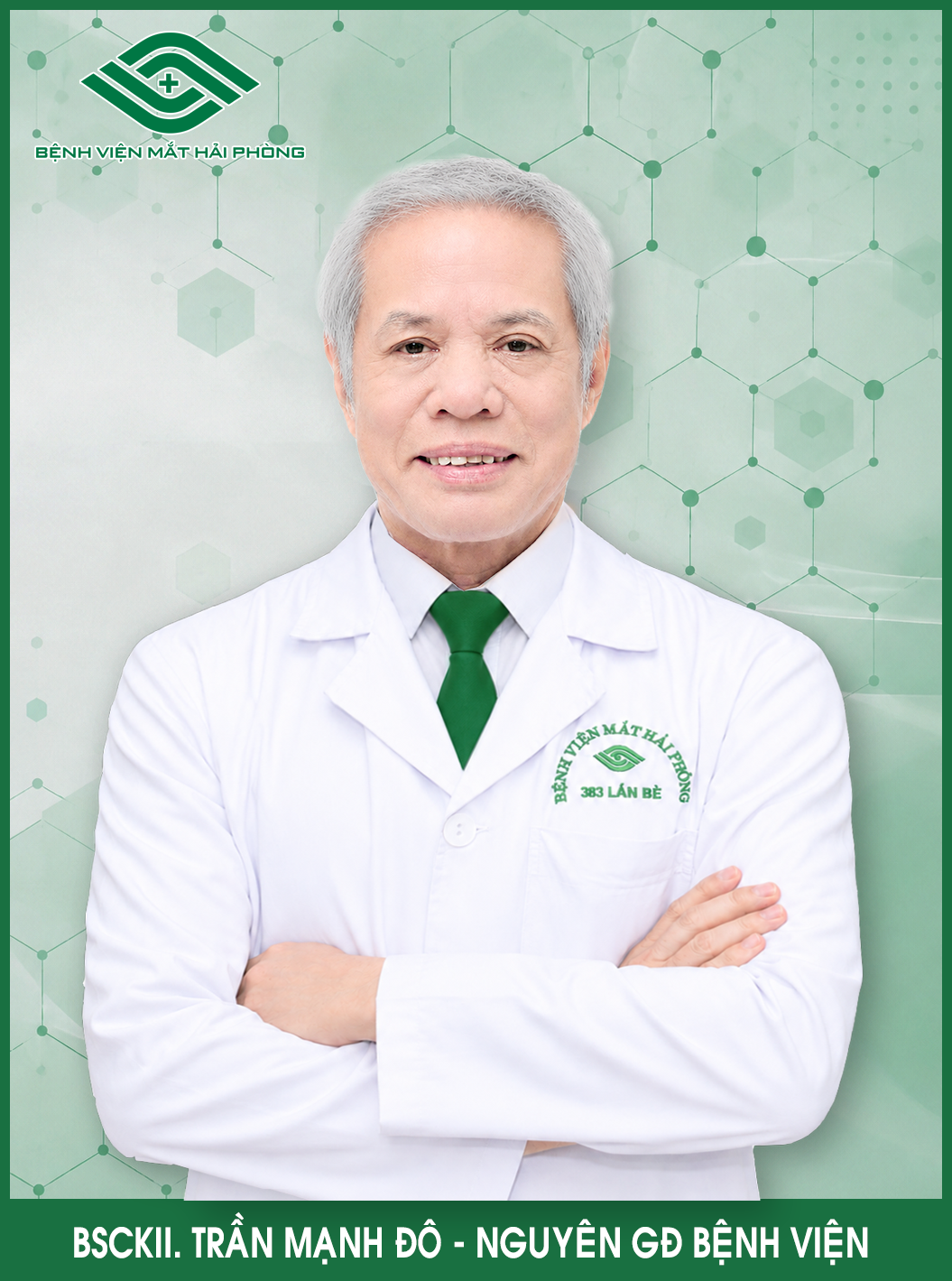 BSCKII. TRẦN MẠNH ĐÔ - NGUYÊN GIÁM ĐỐC BỆNH VIỆN